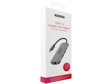 Charger l&#39;image dans la galerie, SITECOM Adaptateur USB-C - Ethernet + USB-HUB 3.0 2 ports (CN-378)
