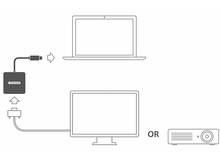 Charger l&#39;image dans la galerie, SITECOM Adaptateur USB-C / HDMI (CN-372)
