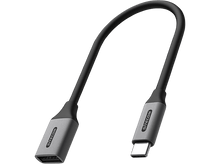 Charger l&#39;image dans la galerie, SITECOM Adaptateur USB-C vers USB-A Argenté / Noir (AD-1011)
