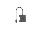 SITECOM Adaptateur vidéo Pro USB-C vers Dual HDMI Argenté / Noir (AD-1017)
