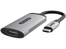 Charger l&#39;image dans la galerie, SITECOM Adaptateur vidéo Pro USB-C vers HDMI 2.1 Argenté / Noir (AD-1003)
