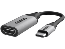 Charger l&#39;image dans la galerie, SITECOM Adaptateur vidéo USB-C vers HDMI 2.0 Argenté / Noir (AD-1002)
