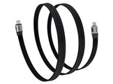 SITECOM Câble USB-C plat 1 m 80 Gbit/s Noir