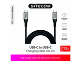 SITECOM Câble USB-C vers USB-C 240 W 1 m Noir