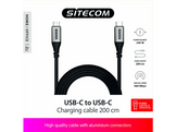 SITECOM Câble USB-C vers USB-C 240 W 2 m
