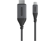 Charger l&#39;image dans la galerie, SITECOM Câble vidéo Pro USB-C vers HDMI 2.0 1.8 m 4K Noir (CA-1001)
