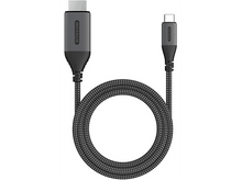 Charger l&#39;image dans la galerie, SITECOM Câble vidéo Pro USB-C vers HDMI 2.0 1.8 m 4K Noir (CA-1001)
