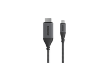 Charger l&#39;image dans la galerie, Deux câbles USB-C Sitecom gris avec connecteurs noirs, sur fond noir.
