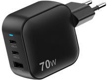 Charger l&#39;image dans la galerie, Un congélateur blanc avec la porte ouverte montrant trois tiroirs.
