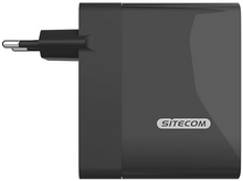 Charger l&#39;image dans la galerie, SITECOM Chargeur multiports PD 140 W LED Display Noir (CH-1003)
