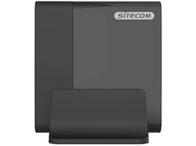 Charger l&#39;image dans la galerie, Un appareil gris foncé avec le logo &#39;SITECOM&#39;, sur fond blanc.
