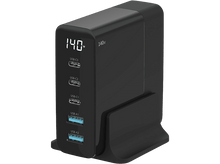 Charger l&#39;image dans la galerie, SITECOM Chargeur multiports PD 140 W LED Display Noir (CH-1004)
