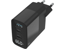 Charger l&#39;image dans la galerie, SITECOM Chargeur multiports USB-A / USB-C LED 65 W PD Noir (CH-1002)
