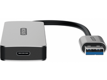 Charger l&#39;image dans la galerie, SITECOM Hub USB-A à USB-A + USB-C Gris (CN-399)
