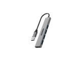 SITECOM Hub USB-A vers 4 x USB-A Argenté / Noir (CN-5004)
