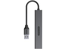 Charger l&#39;image dans la galerie, SITECOM Hub USB-A vers 4 x USB-A Argenté / Noir (CN-5004)
