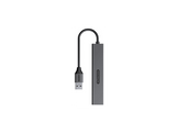 SITECOM Hub USB-A vers 4 x USB-A Argenté / Noir (CN-5004)