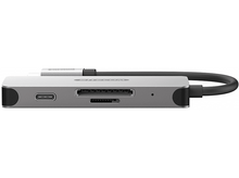 Charger l&#39;image dans la galerie, SITECOM Hub USB-C + Lecteur carte Gris (CN-406) Hub
