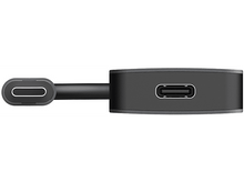 Charger l&#39;image dans la galerie, SITECOM Hub Pro USB-C vers 4 x USB-C PD Argenté / Noir (CN-5015)
