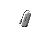 SITECOM Hub Pro USB-C vers 4 x USB-C PD Argenté / Noir (CN-5015)