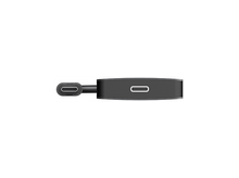 Charger l&#39;image dans la galerie, Un petit appareil gris foncé avec un port USB-C et un autre port. L&#39;appareil est rectangulaire.
