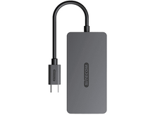 Charger l&#39;image dans la galerie, SITECOM Hub Pro USB-C vers USB-A et USB-C Argenté / Noir (CN-5013)
