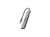 SITECOM Hub USB-C vers 4 x USB-A Argenté / Noir (CN-5003 )