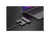 SITECOM Hub USB-C vers 4 x USB-A Argenté / Noir (CN-5009)
