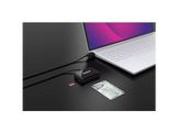 SITECOM Lecteur de carte d'identité / micro SD Argenté / Noir (MD-1001)