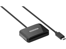 Charger l&#39;image dans la galerie, SITECOM Lecteur de carte d&#39;identité / micro SD Argenté / Noir (MD-1002)
