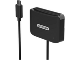 SITECOM Lecteur de carte d'identité / micro SD Argenté / Noir (MD-1002)