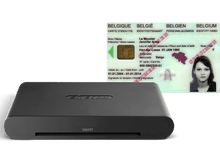 Charger l&#39;image dans la galerie, SITECOM Lecteur de carte d&#39;identité USB 2.0 (MD-064) Lecteur de carte ID
