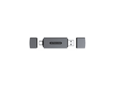 SITECOM Lecteur de carte SD / microSD Argenté / Noir (MD-1011)