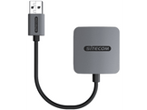 SITECOM Lecteur de carte SD / microSD Pro Argenté / Noir (MD-1009)