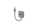 SITECOM Lecteur de carte SD / microSD Pro Argenté / Noir (MD-1009)