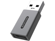 SITECOM Mini-adaptateur USB-A vers USB-C Argenté / Noir (AD-1012)