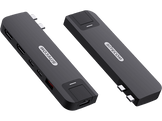SITECOM MP hub 6 in 2 Black