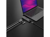 SITECOM MP hub 6 in 2 Gray
