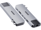 SITECOM MP hub 6 in 2 Silver