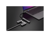 SITECOM Nano Hub USB-C vers 4 x USB-A Argenté / Noir (CN-5001)