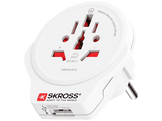 SKROSS Adaptateur de voyage USB Europe vers monde (7640166323204)