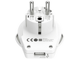 SKROSS Adaptateur de voyage USB Europe vers monde (7640166323204)