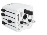 SKROSS Adaptateur MUV PRO 2 pôles + chargeur USB-C 2500 mA Blanc (1.302975)