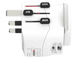 SKROSS Adaptateur Pro Light prise de terre USB-C Blanc (1.3024730)