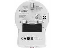 Charger l&#39;image dans la galerie, SKROSS Adaptateur secteur de voyage EU to UK + 2 x USB (1.500280)
