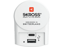 Charger l&#39;image dans la galerie, SKROSS Adaptateur secteur USB-A / USB-C Blanc (1.302423)
