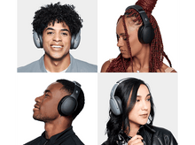 Charger l&#39;image dans la galerie, Quatre personnes portant chacune un casque gris. Personnes de diverses ethnies.
