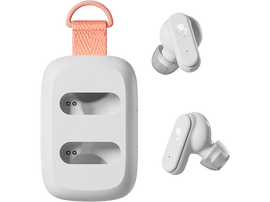 SKULLCANDY Dime 3 True Wireless Bone/Orange - Écouteurs sans fil (S2DCW-R951)