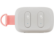 Charger l&#39;image dans la galerie, Un objet rectangulaire blanc avec une petite boucle sur le côté et une sangle rose.
