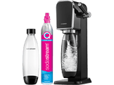 SODASTREAM Machine à eau pétillante Art StarterKit Black